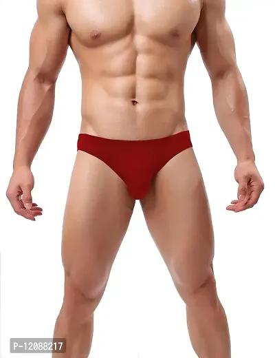THE BLAZZE 0011 Men's Solid Sexy Thongs(S,Color_02)