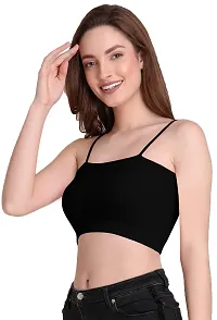 THE BLAZZE 1290 Women's Crop Top (X-Small, Light Pink)-thumb5