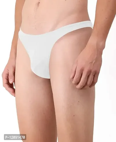 THE BLAZZE 0010 Men's G-String Thong Sexy Low Mid High Underwear Thongs for Men-thumb3