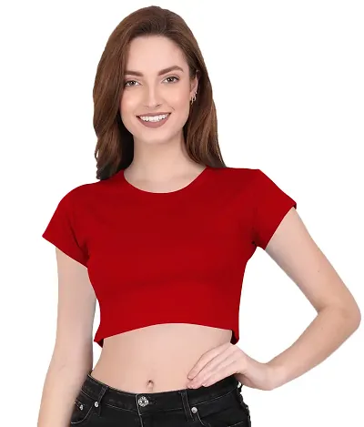 THE BLAZZE 1121 Crop Tops for Women