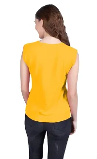 THE BLAZZE 1350 Women's Regular Round Neck Sleeveless T-Shirt for Women-thumb1