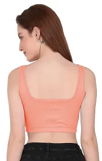 THE BLAZZE 1044 Women's Summer Basic Sexy Strappy Sleeveless Crop Top's(M,Color_06)-thumb1