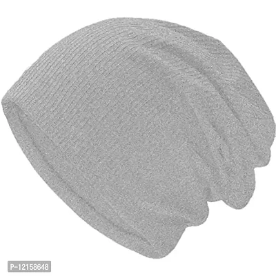 THE BLAZZE 2017 Men's Soft Warm Winter Cap Hats Skull Cap Beanie Cap for Men (Free Size, Colour_6)-thumb0
