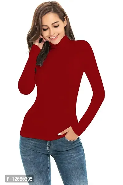 THE BLAZZE Women's Top (QW-62_Red_Large )-thumb0