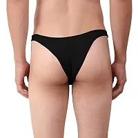 THE BLAZZE 0010 Men's G-String Thong Sexy Low Mid High Underwear Thongs for Men(XL_Combo_01)-thumb1