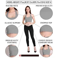 THE BLAZZE 1294 Women's Sexy Cotton Tank Crop Tops Bustier Bra Vest Crop Top Bralette Blouse Top for Womens (X-Small, Colour_1)-thumb3