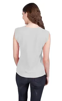 THE BLAZZE 1350 Women's Regular Round Neck Sleeveless T-Shirt for Women(L,Color_07)-thumb2