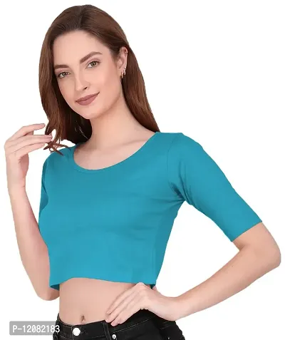 THE BLAZZE 1055 Crop Top for Women-thumb4