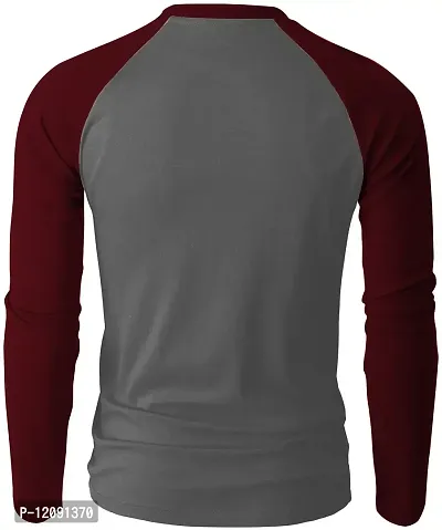 THE BLAZZE 0131 Men's Raglan Full Sleeve T-Shirts for Men-thumb3