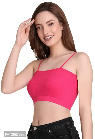 THE BLAZZE 1290 Sexy Women's Tank Top Bustier Bra Vest Crop Top Bralette Blouse Top for Women(S,Color_06)