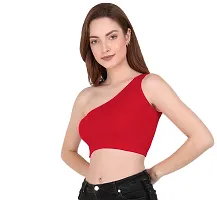 THE BLAZZE 1003 Women's Sleeveless Crop Tops Sexy Strappy Tees (X-Large, Colour_4)-thumb3