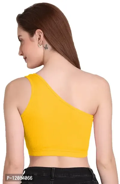 THE BLAZZE Women's Sleeveless Crop Tops Sexy Strappy Tees-thumb3