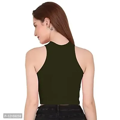 THE BLAZZE 1025 Sexy Women's Tank Tops Bustier Bra Vest Crop Top Bralette Blouse Top for Women(L,Color_04)-thumb2