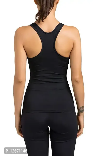 Buy The Blazze Women's Sleeveless Loose Fit Racerback Yoga Workout Tank Top  Online at Low Prices in India 