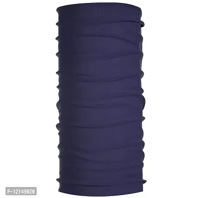 THE BLAZZE Outdoor Seamless Bandanas Tube,Womens and Mens Headband Headwear Headwrap (Navy)