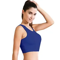 THE BLAZZE Women's Cotton Camisole (AS-88_Royal Blue_X-Large)-thumb2