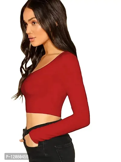 THE BLAZZE Women's Crop Top-thumb3