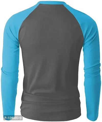 THE BLAZZE 0131 Men's Raglan Full Sleeve T-Shirts for Men-thumb2