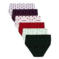 THE BLAZZE Women Cotton Hipsters (Pack of 6) (1023-AS-05_Assorted_6_L)-thumb1