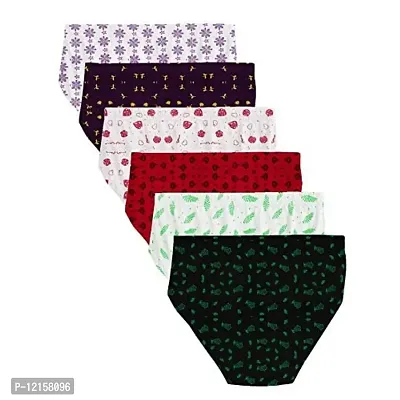 THE BLAZZE Women Cotton Hipsters (Pack of 6) (1023-AS-05_Assorted_6_L)-thumb2