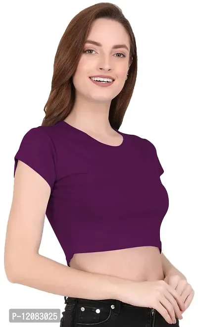 THE BLAZZE 1121 Crop Tops for Women-thumb4