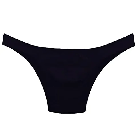 THE BLAZZE Men's Soft Low Rise G-String Underwear Sexy Mid Coverage Back Briefs