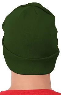 THE BLAZZE 2017 Men's Soft Warm Winter Cap Hats Skull Cap Beanie Cap for Men (Free Size, Colour_5)-thumb1