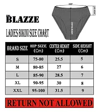 THE BLAZZE Women's Cotton Panties (QW-55_Color May Vary_80-85 cm; Medium)-thumb3