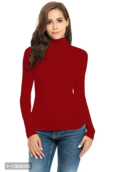 THE BLAZZE Women's Top (QW-62_Red_Large )-thumb2