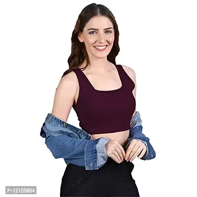 Buy SUMMER BASIC BLACK CROP TOP for Women Online in India