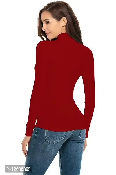 THE BLAZZE Women's Top (QW-62_Red_Large )-thumb4