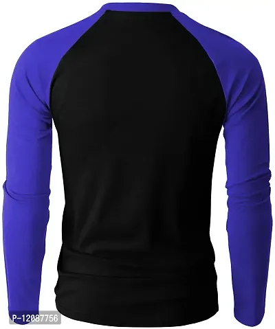 THE BLAZZE 0131 Men's Raglan Full Sleeve T-Shirts for Men-thumb3