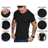 THE BLAZZE 0017 T-Shirts for Men (X-Large, Colour_6)-thumb2