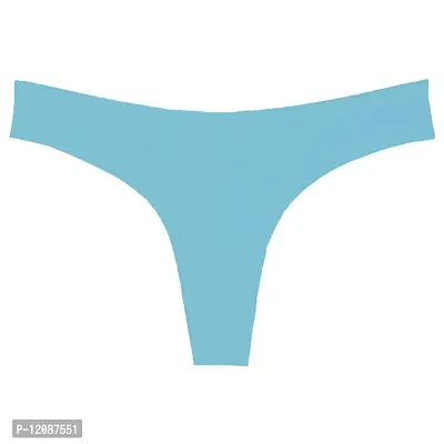 THE BLAZZE Women's Thong Low Rise Sexy Solid G-String Thong Bikini T-String Sexy Lingerie Panties Briefs