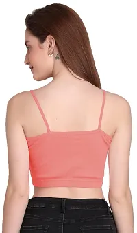 THE BLAZZE 1290 Sexy Women's Tank Tops Bustier Bra Vest Crop Top Bralette Blouse Top for Women (XX-Large, Light Pink)-thumb1