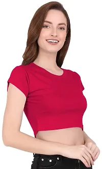 THE BLAZZE 1121 Crop Tops for Women-thumb3