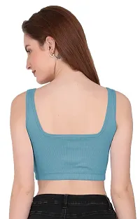 THE BLAZZE Women Cotton Sleeveless Choli-thumb2