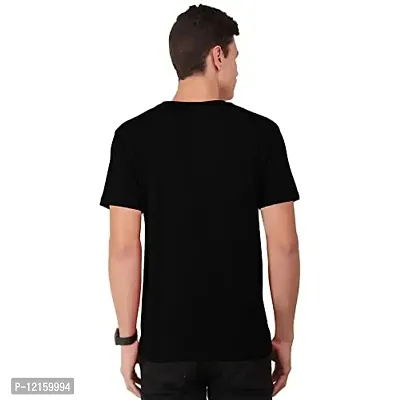 THE BLAZZE 0017PT Men's Cotton Half Sleeve Regular Fit Round Neck Printed T-Shirt (2XL,Colour_04)-thumb2