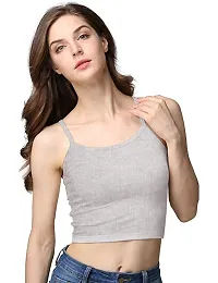 THE BLAZZE Women's Top (AS-81_Grey_Large)-thumb2