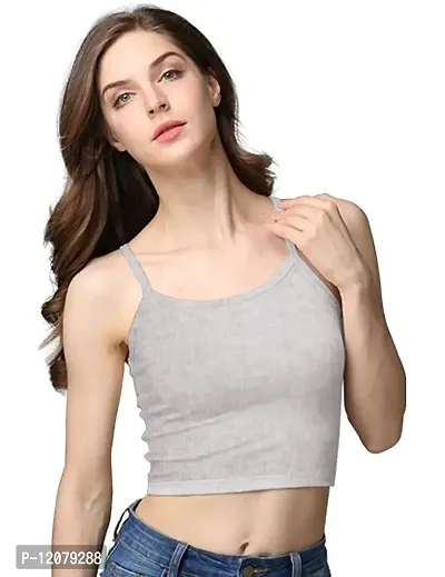 THE BLAZZE Women's Top (AS-81_Grey_Large)-thumb3