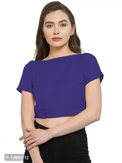 THE BLAZZE 1132 Women's Top (Large, Royal Blue)-thumb1