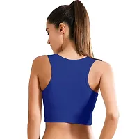 THE BLAZZE Women's Cotton Camisole (AS-88_Royal Blue_X-Large)-thumb1