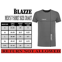 THE BLAZZE 0132 Men's Regular Fit T-Shirt(L,Color_14)-thumb2