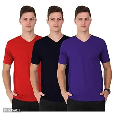 THE BLAZZE 0018 T-Shirts for Men (Medium, Combo_02)