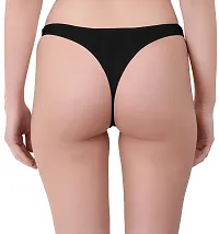 AD2CART A1012 Women's Thong Low Rise Sexy Solid G-String Thong Bikini T-String Sexy Lingerie Panties Briefs-thumb1