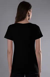 AD2CART A5014 Women's Scoop Neck Cap Sleeve T-Shirts for Women-thumb1