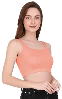 THE BLAZZE 1044 Women's Summer Basic Sexy Strappy Sleeveless Crop Top's(M,Color_06)-thumb3