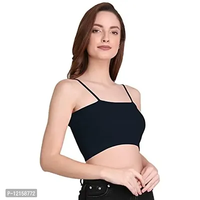 THE BLAZZE 1290 Sexy Women's Tank Top Bustier Bra Vest Crop Top Bralette Blouse Top for Women(2XL,Color_04)-thumb3