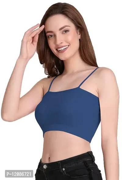 THE BLAZZE 1290 Crop Top for Women(S,Color_07)-thumb1