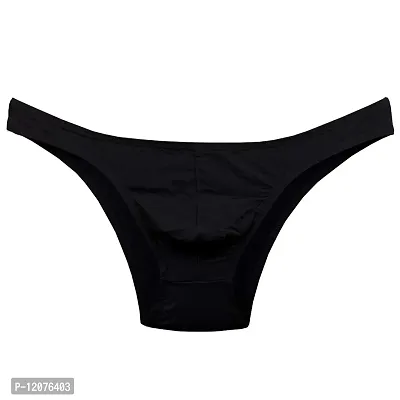 THE BLAZZE Men's Soft Low Rise G-String Underwear Sexy Mid Coverage Back Briefs